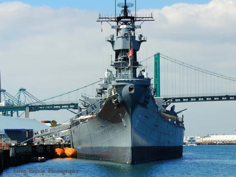 Los Angeles Harbor Breeze Cruise & Battleship USS Iowa Entry - The Whale Watching Adventure