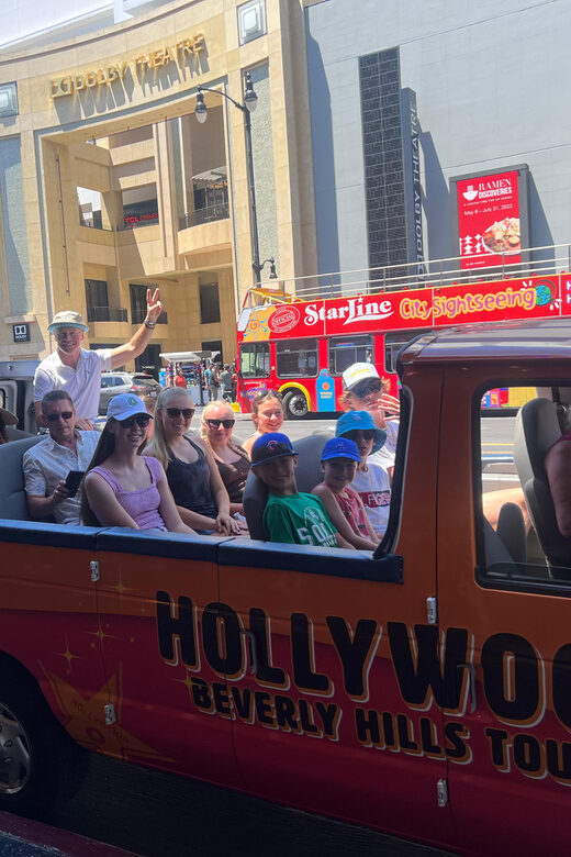 Los Angeles: Hollywood and Beverly Hills Open-Top Bus Tour - What to Expect Regarding Tipping and Additional Costs