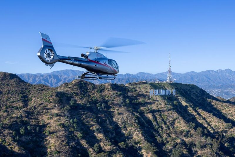 Los Angeles: Hollywood & Beyond Helicopter Tour - Accessibility and Suitability Considerations