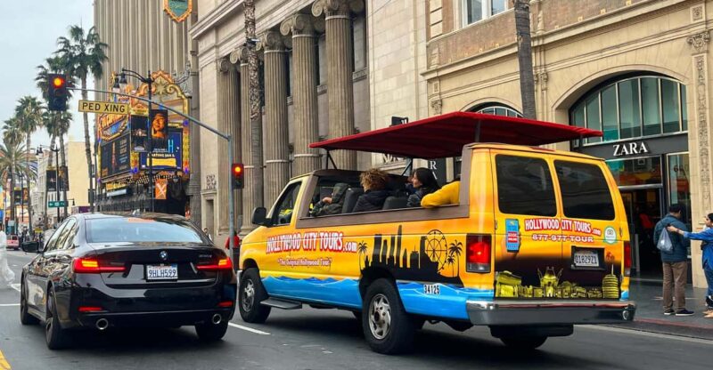 Los Angeles: Hollywood & Celebrity Homes Open-Air Bus Tour - Explore Hollywood & Beverly Hills on an Open-Air Bus Tour