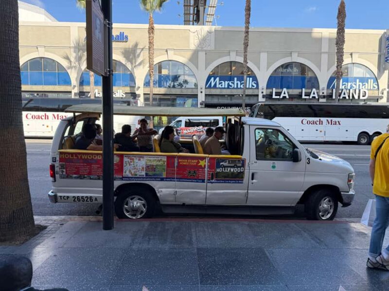 Los Angeles: Hollywood City Tour with celebrity Homes Tours - Hollywood Walk of Fame: Photo Stop and Shopping