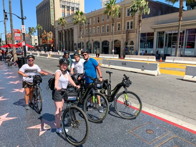 Los Angeles: Hollywood Sign Electric Bike Tour - Exploring the Hollywood Walk of Fame and Surrounding Streets
