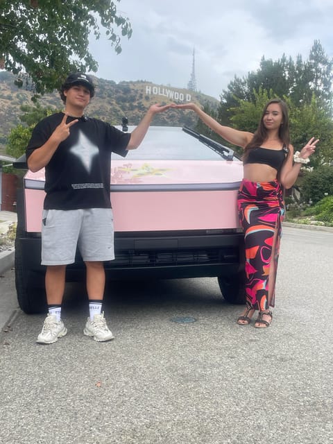 Los Angeles: Hollywood Sign Tesla Cyber Truck Tour - Unique Hollywood Sightseeing in a Tesla Cybertruck for $189