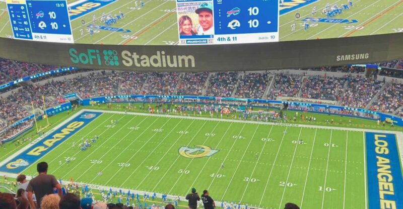 Los Angeles: LA Rams NFL Game Ticket at SoFi Stadium - How the Mobile Ticket System Simplifies Entry