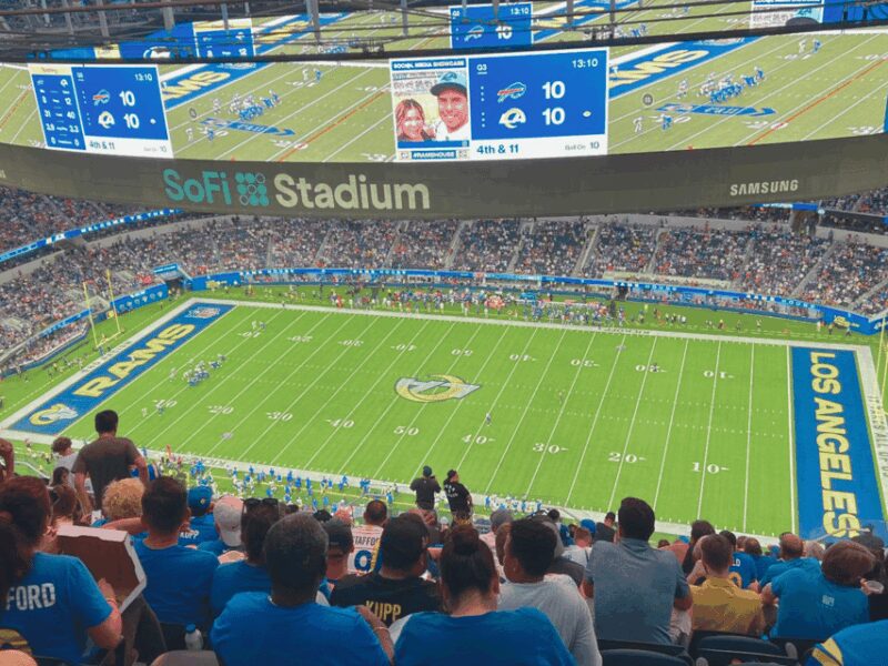 Los Angeles: LA Rams NFL Game Ticket at SoFi Stadium - The Experience Provider: Sports Where I Am