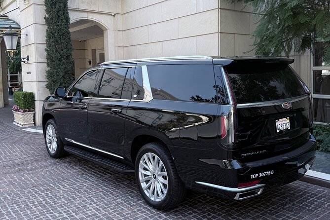 Los Angeles LAX Private Car Service - Cadillac Escalade - Limitations and Considerations