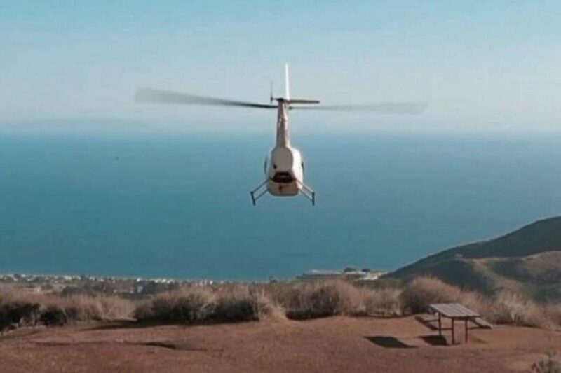 Los Angeles: Malibu Mountain Top Landing Helicopter Tour - The Offerings During the Private Stop