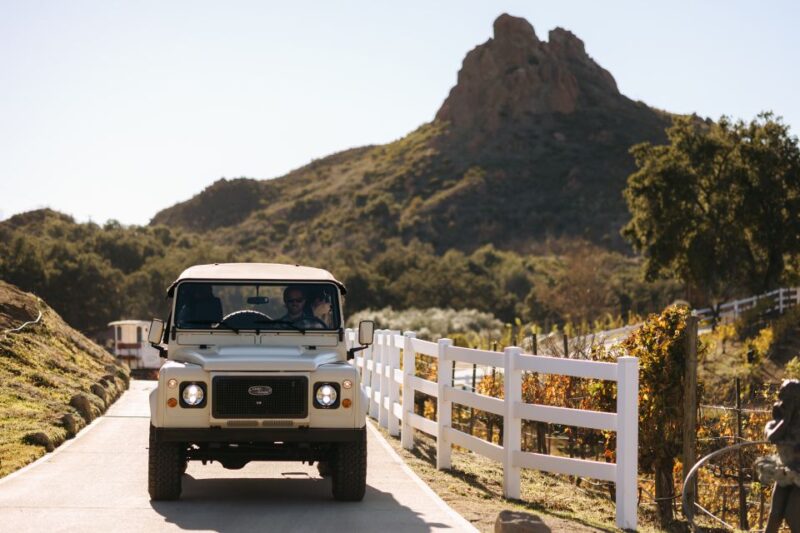 Los Angeles: Private 4x4 Vineyard Tour in Malibu - Booking, Cancellation, and Flexibility Options