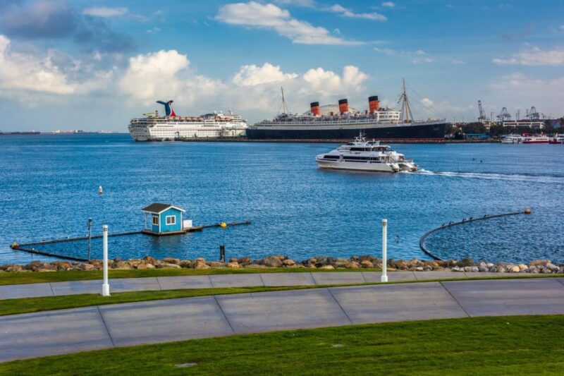 Los Angeles Seaside Sites and Shoreline Village Private Tour - Up Close with the Queen Mary and USS Iowa