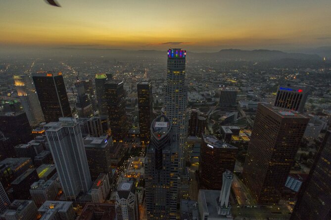 Los Angeles Surf to City Tour by Helicopter - Panoramic Views of Downtown Los Angeles