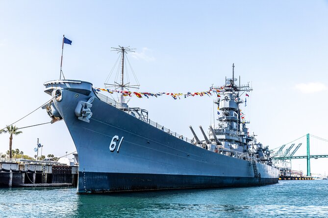 Los Angeles Whale Watching Cruise and USS Iowa Battleship Tour - The USS Iowa Museum: An Educational Naval Adventure