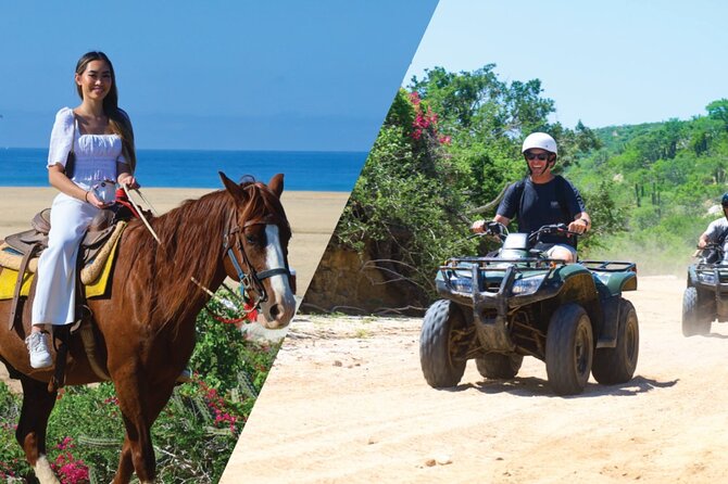 Los Cabos ATV and Pacific Horseback Riding Combo Tour - Exciting Baja Adventure with ATV and Horseback Riding in Cabo San Lucas