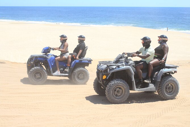 Los Cabos Beach & Desert Tour in Automatic ATV + Tequila Tasting - Choosing Your ATV and Optional Insurance