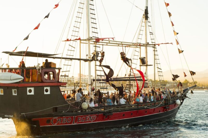 Los Cabos: Pirate Ship Sunset Cruise & Show with Dinner - Delicious Pirate-Style BBQ Dinner with Unlimited Drinks