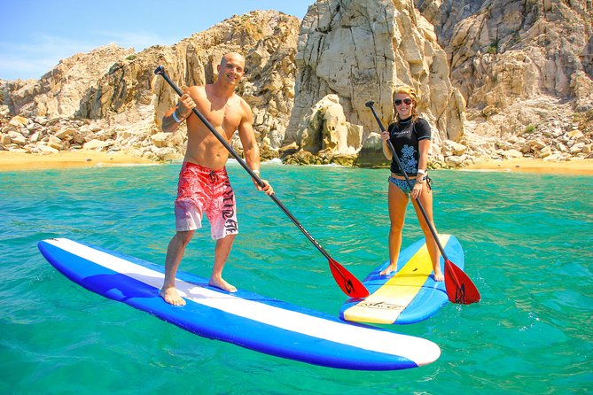Los Cabos Power snorkel Adventure, Kayaking and Stand-Up Paddle - Relaxing Break and Refreshments After Water Activities