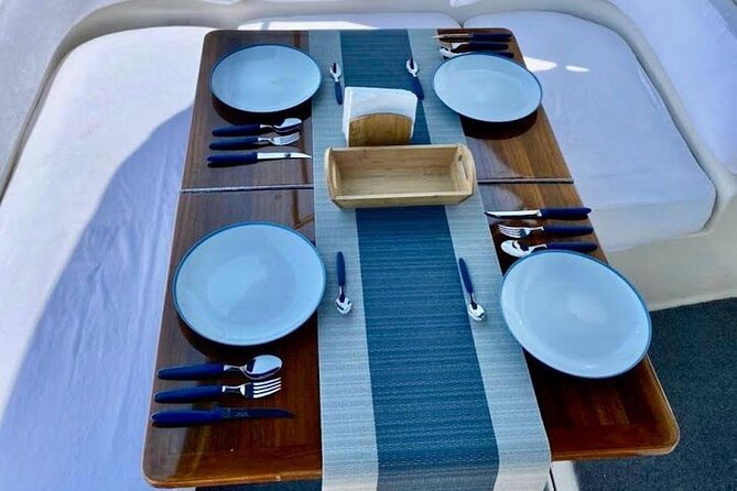 Los Cabos Private Yacht Tour, Water Activities, Lunch and Drinks - Paddleboarding and Floating Mat for Water Relaxation