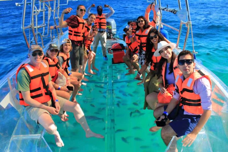 Los Cabos Tour to the Arch in a Transparent Boat - Relaxing at Médano Beach with Swimming Opportunities