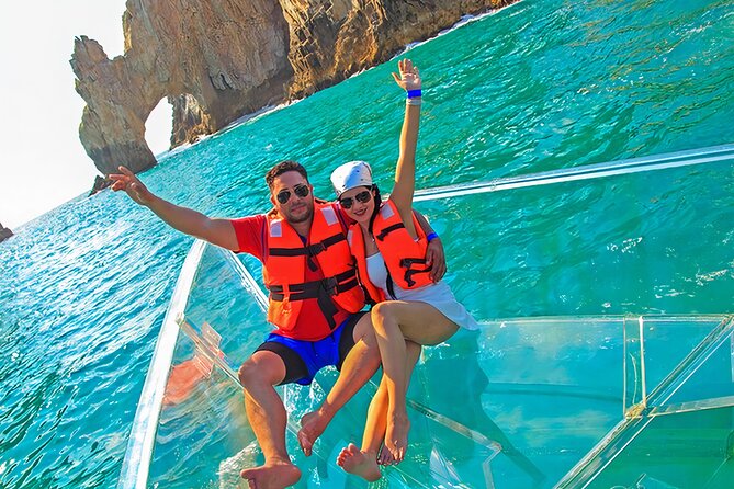 Los Cabos Transparent Boat Experience towards the Arch - Discover the Unique Transparent Boat Tour in Cabo San Lucas