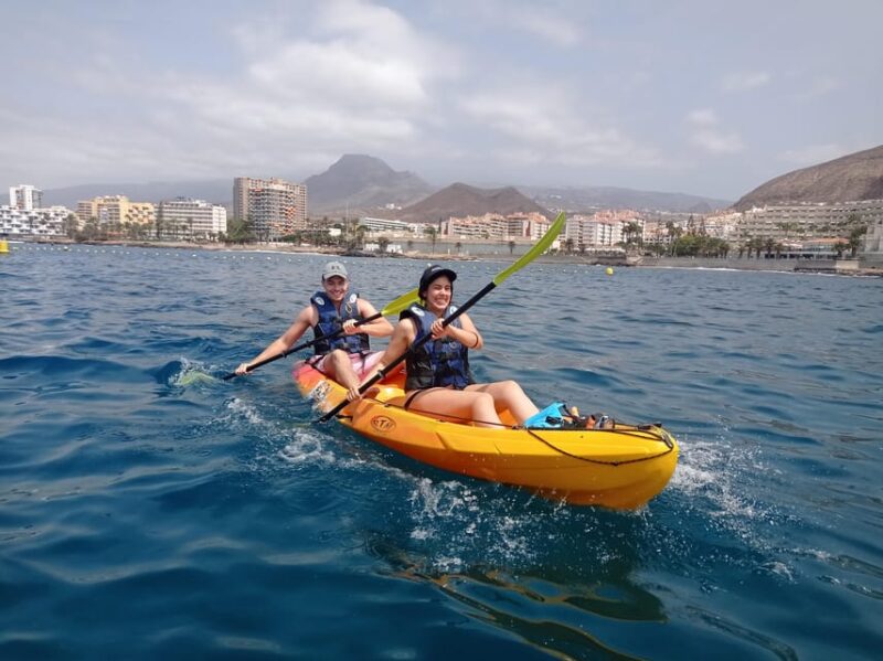 Los Cristianos: Kayak & Snorkel Tour with turtles and photos included - The Return and Final Moments