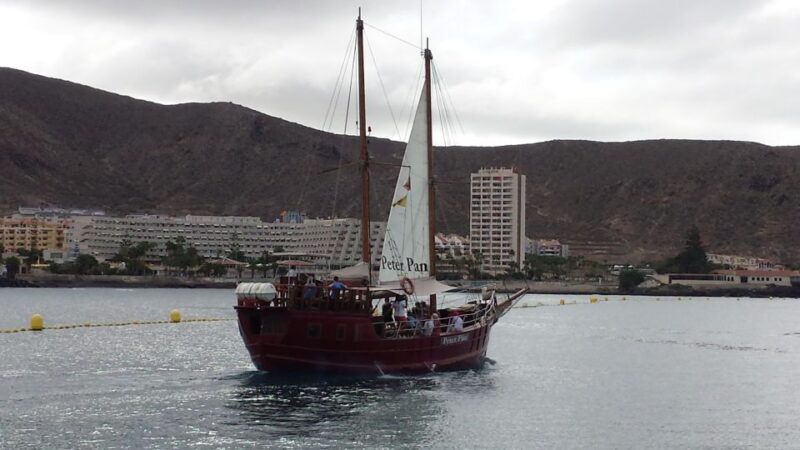 Los Cristianos: Respectful Whale-Watching Pirate Boat & Swim - Sailing Aboard the Historic Peter Pan