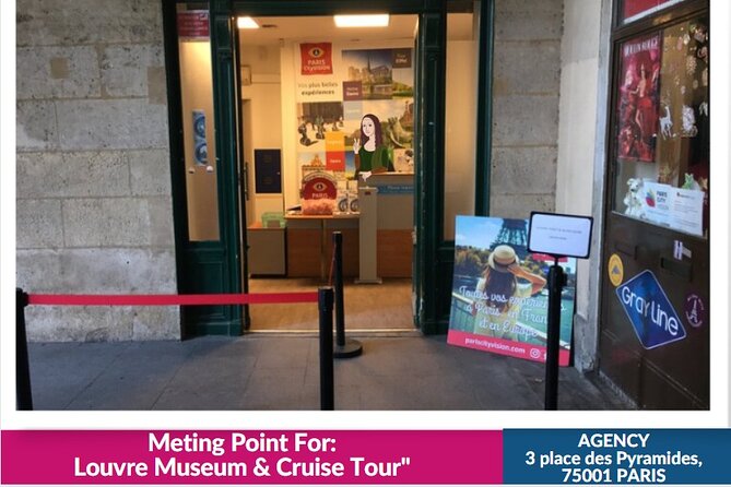 Louvre Museum and Seine River Cruise Tickets by e-mail - Easy Access to the Louvre and Fast Entry Lines