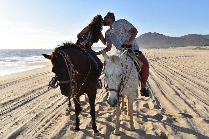 Love is in the air! Private horseback ride on the beach and sunset dinner! - Riding Through the Migrino Desert: A Raw Baja Experience