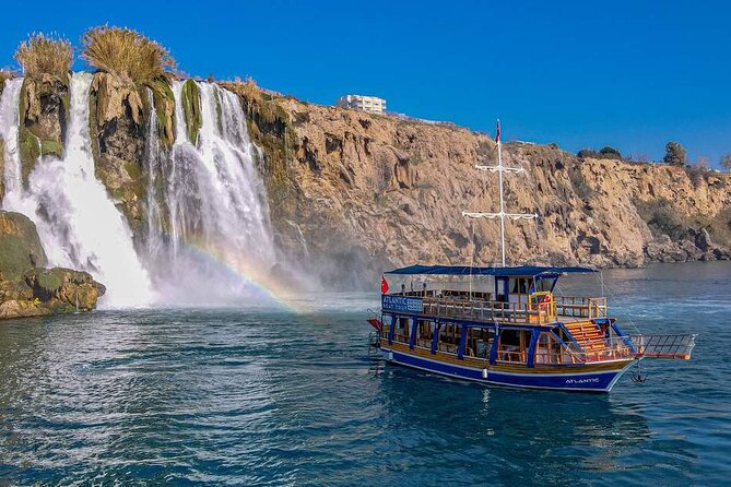 Lower Düden Waterfall Boat Cruise Tour With Lunch and Drinks - Key Points