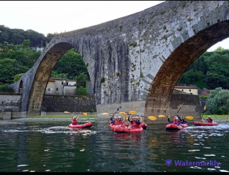 Lucca: kayak nel torrente Lima - The Scenic Stops at Bagni di Lucca and Ponte della Maddalena
