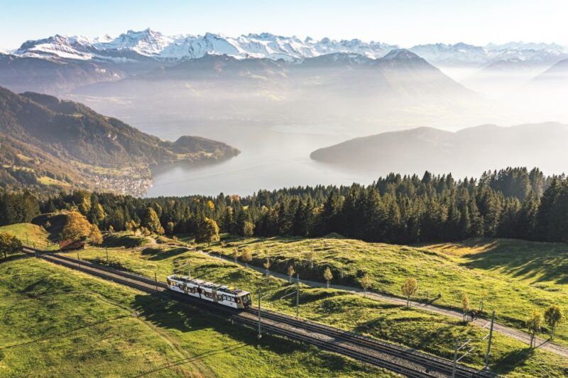 Lucerne: Boat Trip, Mount Rigi Train, & Mineral Baths Ticket - Key Points