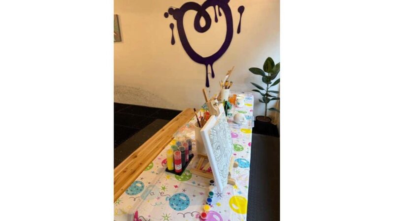 Lucerne: Creative painting workshop for children and families - Practical Details: Meeting Point and Group Size