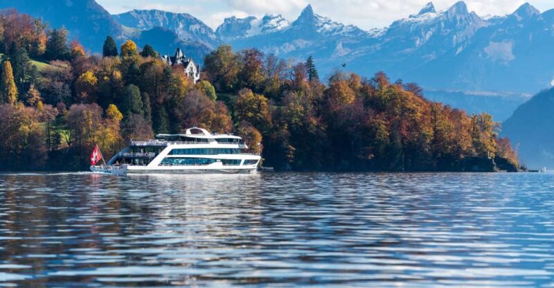 Lucerne: Lake Lucerne 1st Class Cruise with 3-Course Lunch - The Luxurious First Class Experience on Lake Lucerne