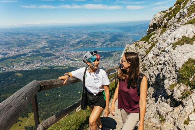 Lucerne: Mt. Pilatus Cable Car, Cogwheel Train & Lake Cruise - Scenic Lake Cruise and Summer Options