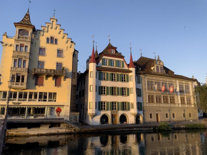Lucerne: Smartphone walking tour - cool Lucerne old town - Visiting the Hidden Watch Museum