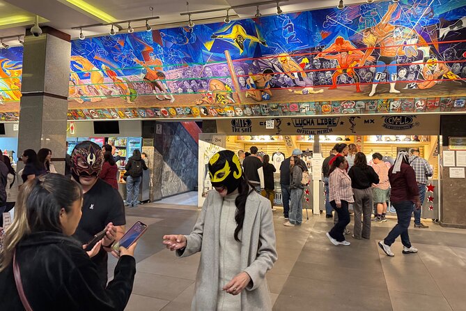 Lucha Libre Alcohol-Free Tour : Ice Cream + Mask + Walk + Guide - Accessibility and Group Size: Personal and Comfortable