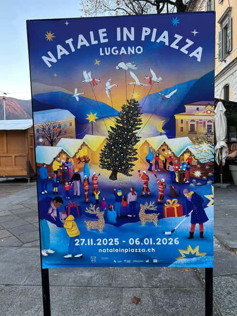 Lugano: a walking tour among the Christmas lights - Explore Lugano’s Magic During a 2-Hour Christmas Walking Tour