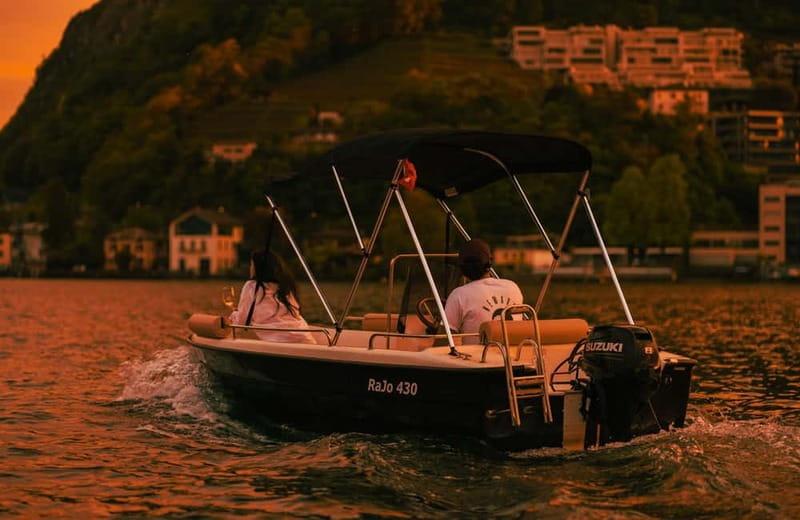 Lugano Lake: 1 hour Boat Rental - Discover Lake Lugano with a Hassle-Free 1-Hour Boat Rental