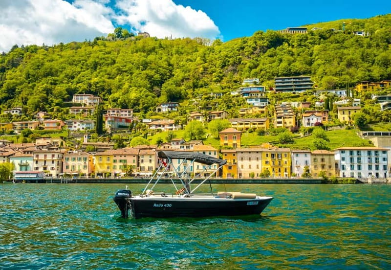 Lugano Lake: 3 hours Boat Rental - Key Points