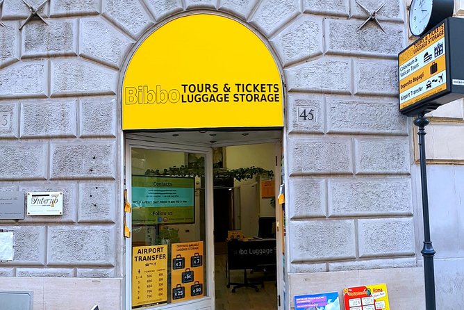 Luggage Storage in Rome City Center - Pricing and Booking Flexibility
