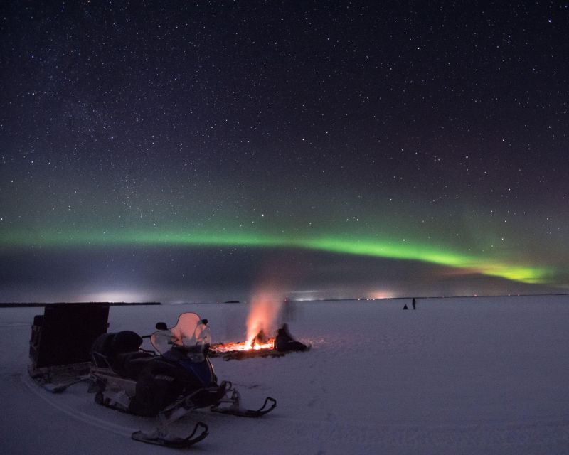 Luleå : Northern Lights Tour on a Snowmobile drawn Sled - Key Points