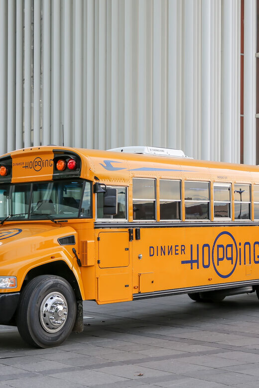 Luxembourg: American-Style Dinner in a Vintage Bus - Luxembourg: American-Style Dinner in a Vintage Bus – An Unusual Food Tour