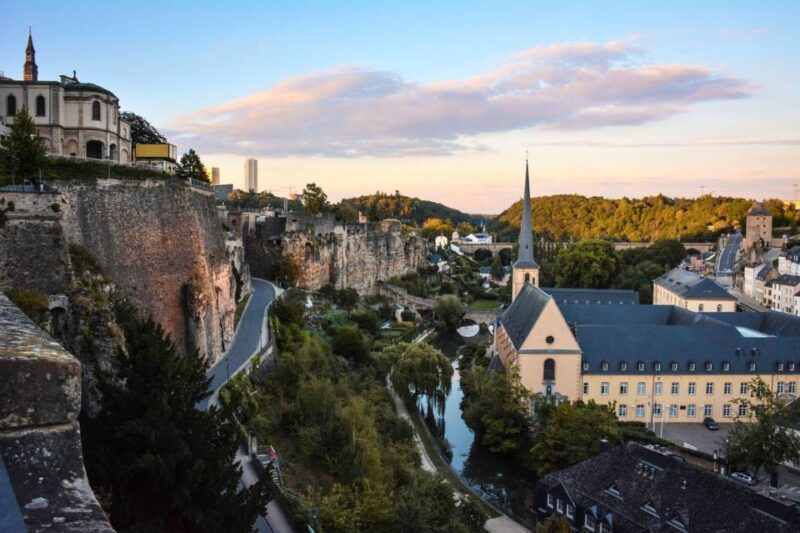 Luxembourg: City Highlights Guided Walking Tour - The Corniche: Luxembourg’s "Most Beautiful Balcony in Europe"