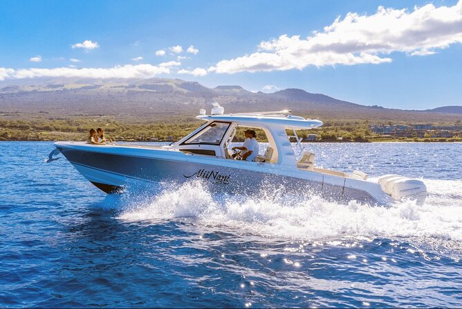 Luxury 6 passenger Boston Whaler Private Charter - Discover Mauis Luxurious Private Boston Whaler Adventure