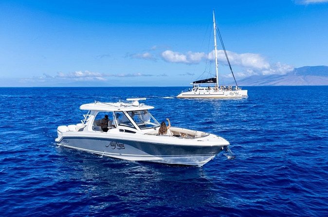 Luxury 6 passenger Boston Whaler Private Charter - Refreshments and Water Activities Included