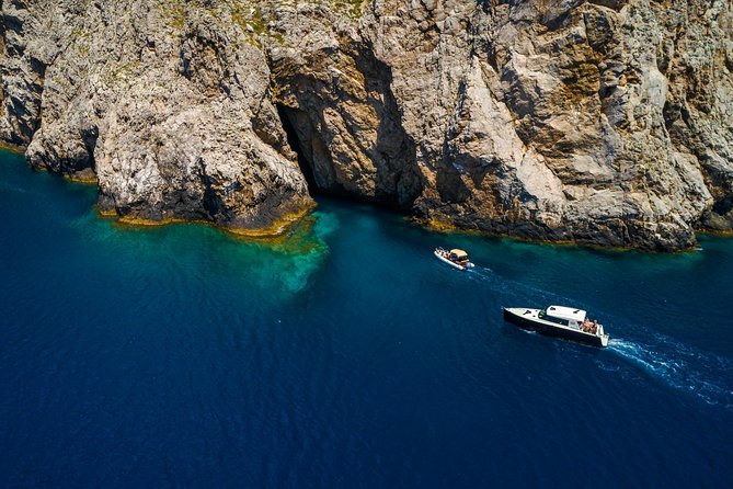 Luxury Boat - Blue Cave From Split Island-Hopping Full-Day Cruise, Hvar, Vis - The Crew, Guide, and Boat Comfort