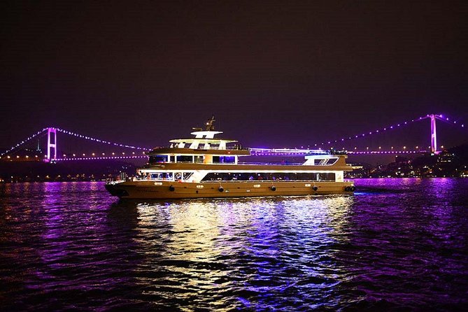 Luxury Bosphorus Dinner Cruise & Shows Private Table & Free Wi-Fi - The 3-Course Turkish Meze Dinner