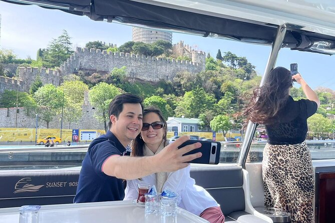 Luxury Bosphorus Yacht Cruise  Stopover in Asian Side - Stops at Key Points Along the Route