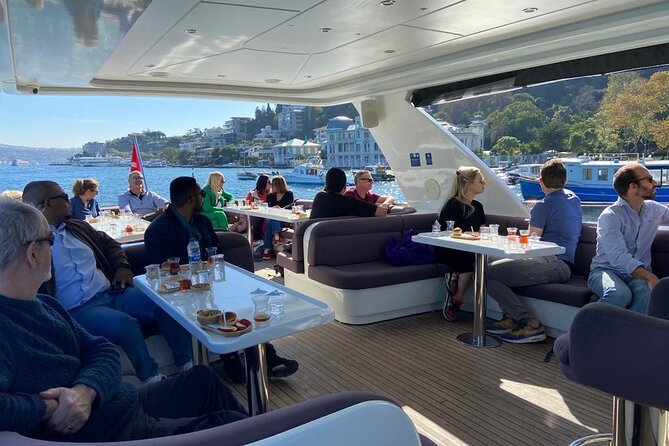 Luxury Bosphorus Yacht Cruise  Stopover in Asian Side - Practical Details: Booking, Group Size, and Meeting Point