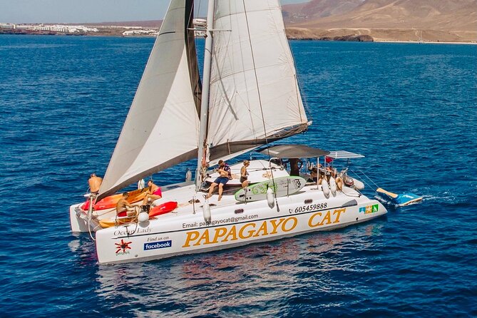 Luxury Catamaran Shared Sailing Experience - The Iconic Stop at Papagayo Beaches