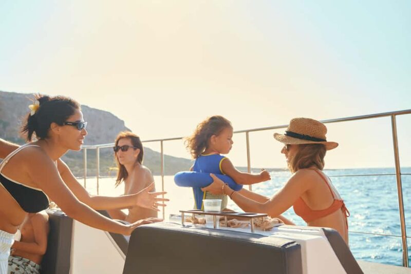 Luxury Catamaran to Balos: Sunset, Snacks, Drinks & Transfer - VIP Options for an Elevated Experience