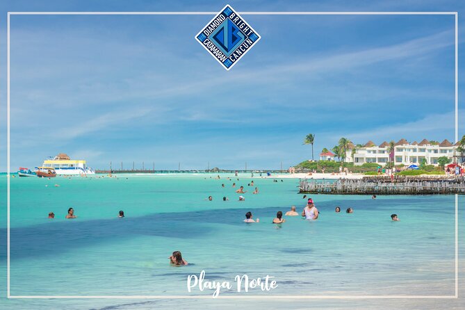 Luxury Catamaran tour to isla mujeres with transportation from Tulum - Key Points